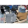 Image 2 : Lot of assorted garbage bins, etc.
