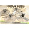 Image 2 : Lot of 4 wall mount industrial fan 30"