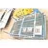 Image 2 : Lot of 2 metal frames on wheels & mesh grills