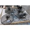 Image 1 : Lot of 5 wallmount fans assorted
