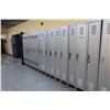 Image 2 : Lot: 5 sections of 3-door lockers 36"x15"x78"