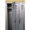 Image 3 : Lot: 5 sections of 3-door lockers 36"x15"x78"