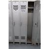 Image 2 : Lot: 5 sections of 3-door lockers 36"x15"x78"