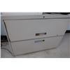 Image 2 : Lot: x2 desks, x2 chairs, x2 filing cabinets, round table & whiteboard