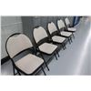 Image 1 : Lot of 5 foldable chairs
