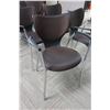 Image 2 : Lot: x10 stackable chairs