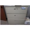 Image 2 : Lot: x2 assorted filing cabinets