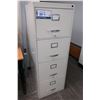 Image 2 : Lot: x7 filing cabinets- 4 drawers 18"x28"x51"