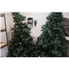 Image 3 : Lot of two Christmas trees with lights