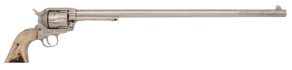 *Custom Ruger Vaquero Revolver Engraved By Jeff Flannery