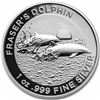 2021 AUSTRALIA 1 OZ SILVER #1 FRASER'S DOLPHIN