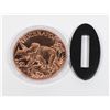 Image 1 : 1-OZ FINE COPPER TRICERATOPS ROUND IN CAPSULE