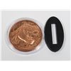 1-OZ FINE COPPER TYRANNOSAURUS REX ROUND IN