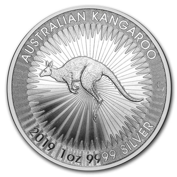 1-OZ 2019 AUSTRALIAN KANGAROO SILVER COIN