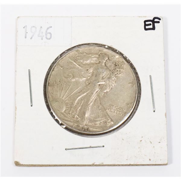 1946 WALKING LIBERTY HALF DOLLAR (EF)