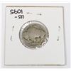 Image 2 : 1920 USA BUFFALO NICKEL (G-VG)