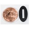 Image 1 : 1-OZ FINE COPPER ROUND WE'LL BE BACK. CAPSULE