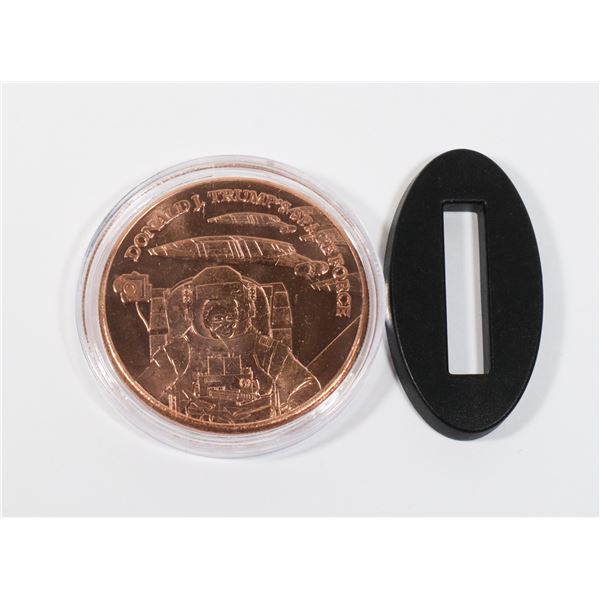 1-OZ FINE COPPER ROUND. SPACE FORCE IN