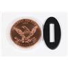 Image 2 : 1-OZ FINE COPPER ROUND. WINCHESTER 73 RIFLE
