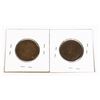 Image 2 : TWO CANADA LARGE 1-CENT 1909, 1918