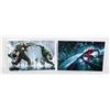 Image 1 : TWO MARVEL MINI POSTERS 4"X6" COMES WITH