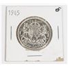 Image 1 : 1945 CANADA 50-CENT COIN
