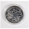 Image 2 : 2021 BARBADOS 1-OZ SILVER CARIBBEAN OCTOPUS