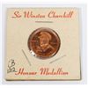 Image 1 : SIR WINSTON CHURCHILL-HONOUR MEDALLION