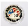 Image 1 : 1-0Z 911 COLORIZED SILVER COIN