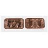 Image 2 : 10.00 BISON BAR 1-OZ .999 FINE COPPER AND 1