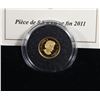 Image 3 : 2011 CANADIAN FINE GOLD (99.99%) COUGAR COIN