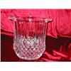 Image 1 : Full-lead crystal ice bucket "Longschamp" by Durand 6.5" diameter x 8" tall