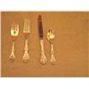 Image 1 : Two 4-piece place settings of Reed & Barton Sterling Flatware "Francis I"