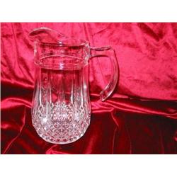 Two full-lead crystal pitchers "Longchamps" byDurand in original boxes 5" x 8"