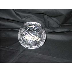 Full-lead crystal rose bowl 5" diameter x 4" tall