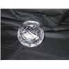 Image 1 : Full-lead crystal rose bowl 5" diameter x 4" tall