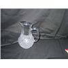 Image 1 : Full-lead crystal pitcher - pattern is "Longchamps" by Durand