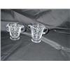 Image 1 : Etched lead crystal Sugar & Creamer - pattern is "Navarre" by Fostoria - Purchased approximately 194