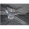 Image 1 : Full-lead crystal Mikasa bowl 6.5" x 8.5" x 4.5" - fan design