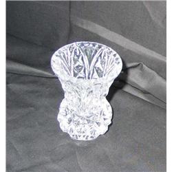 Full lead cut crystal vase 2.75" x 4"