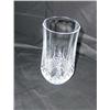 Image 1 : 8 Full lead tumblers "Longchamps" pattern by Durand 2.75" x 5.25" - bid will be 8 times the money