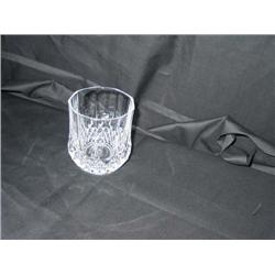 6 Full lead crystal Old Fashions "Longchamps" pattern by Durand - bid will be 6 times the money