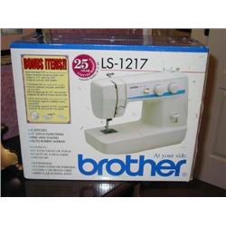 Free-arm sewing machine - Brother LS1217 - brand new machine in box - never been opened