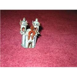 Miniature in copper of the Cathederal in Santa Fe - 4" x 2.5"