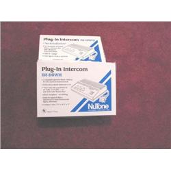 Set of NuTone Plug-in Intercom #IM-110WH - 3 channels 7.25" x 4 7/8" x 2" - includes 2 units