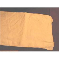 Irish Linen Tablecloth w/12 napkins - 117" x 68.5"chrysanthum pattern