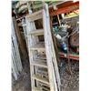 Image 1 : GROUP OF 3 LADDERS. 4' STEP, 6' STEP/EXTENSION, 12' LADDER. EACH HAS SMALL DENT