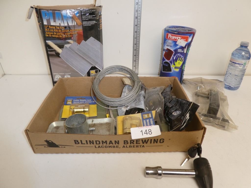 cable, locks, 12" ramp top kits