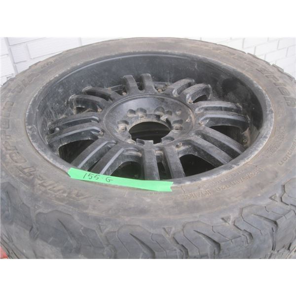 Set of 4 Tires & Rims Are Universal
