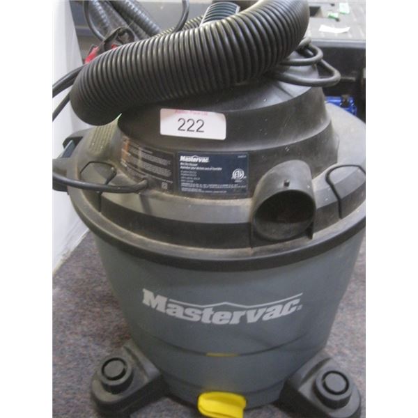 Mastervac wetdry vacuum